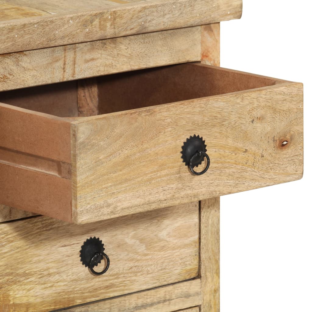 vidaXL Schreibtisch Massivholz Mango 140x50x77 cm