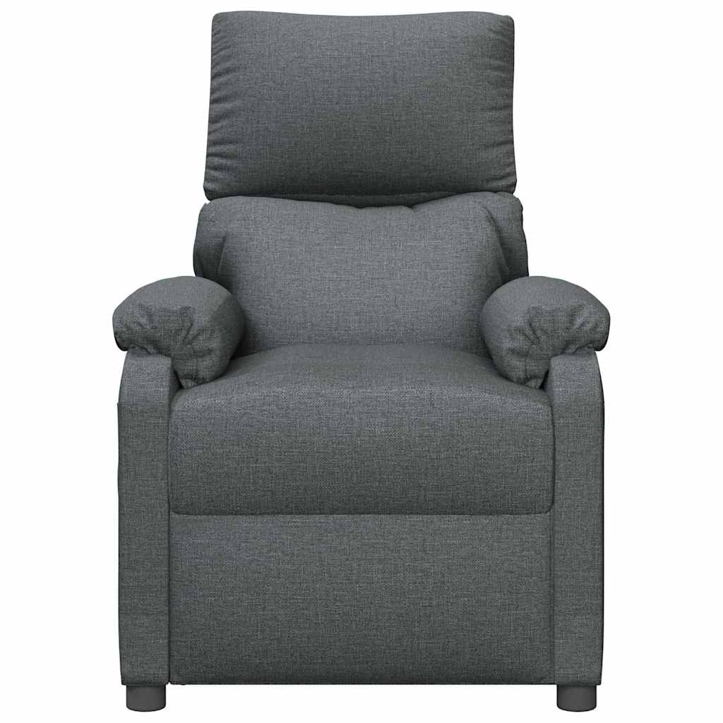 vidaXL Relaxsessel Dunkelgrau Stoff
