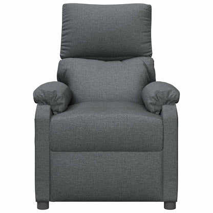 vidaXL Relaxsessel Dunkelgrau Stoff
