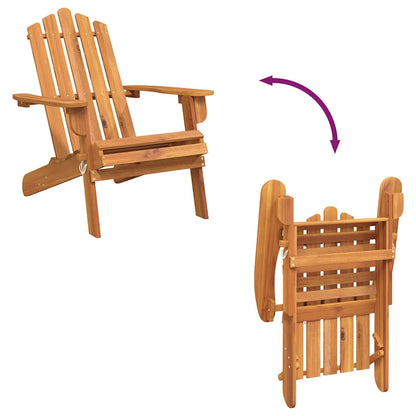 vidaXL Adirondack-Gartenstuhl Massivholz Akazie
