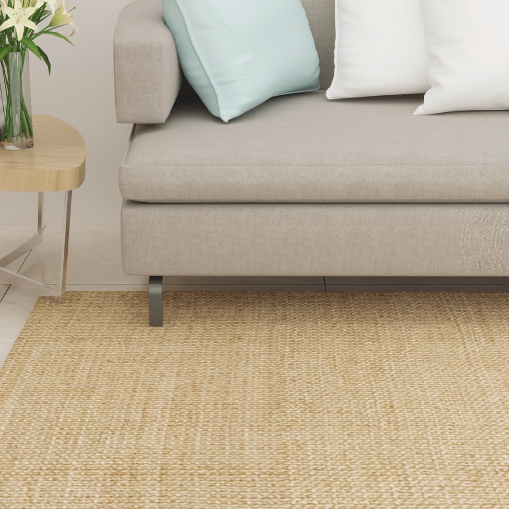 vidaXL Teppich Natur Sisal 66x150 cm