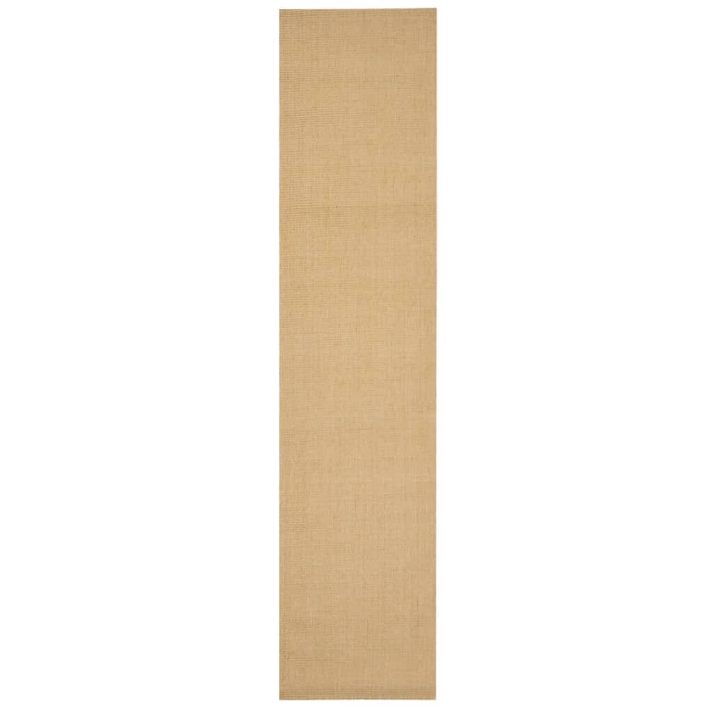 vidaXL Tapis en sisal naturel 66x300 cm