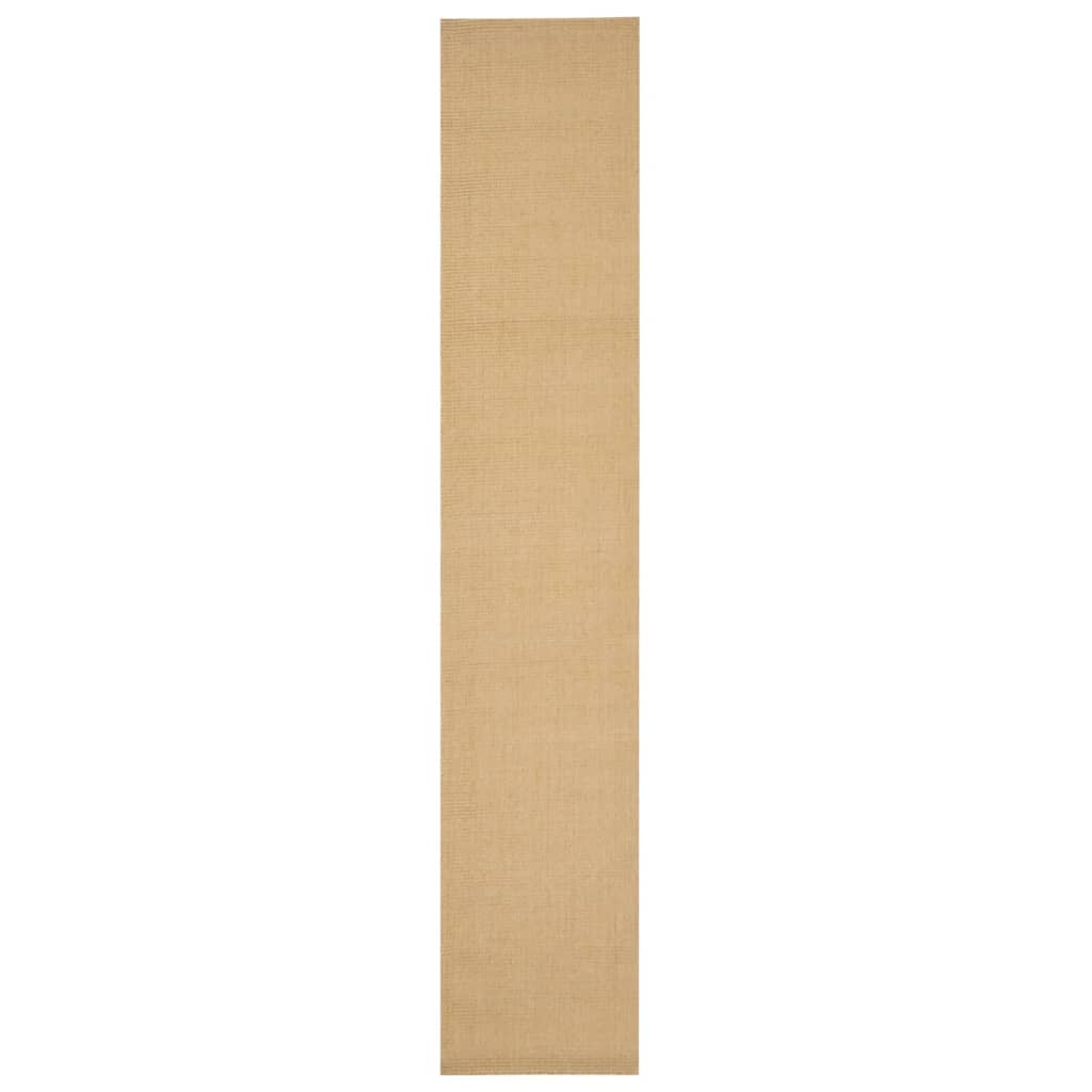 vidaXL Tapis en sisal naturel 66x350 cm