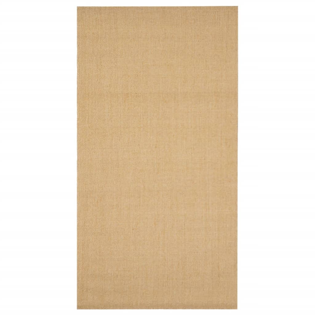 vidaXL Teppich Natur Sisal 80x150 cm