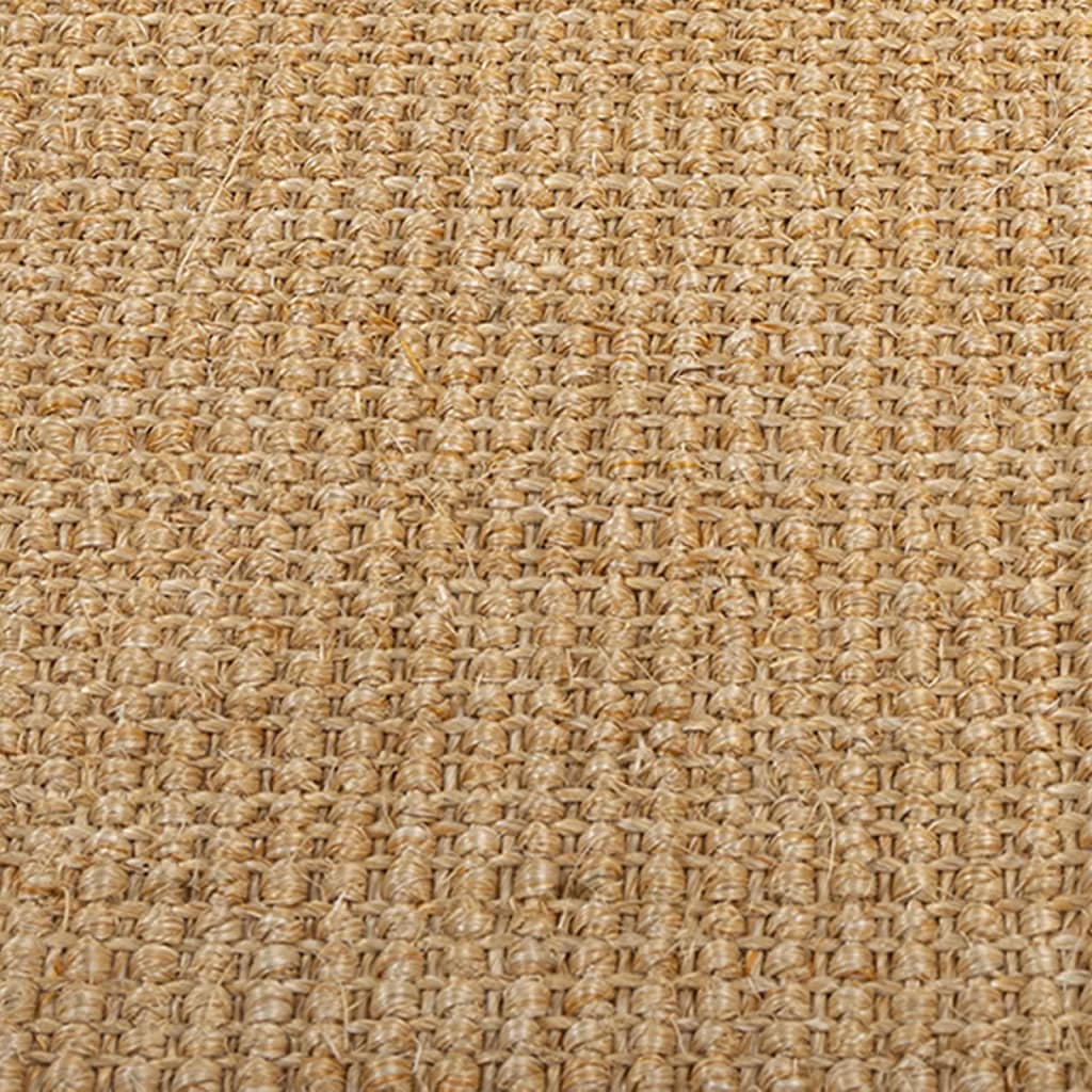 vidaXL Teppich Natur Sisal 80x150 cm