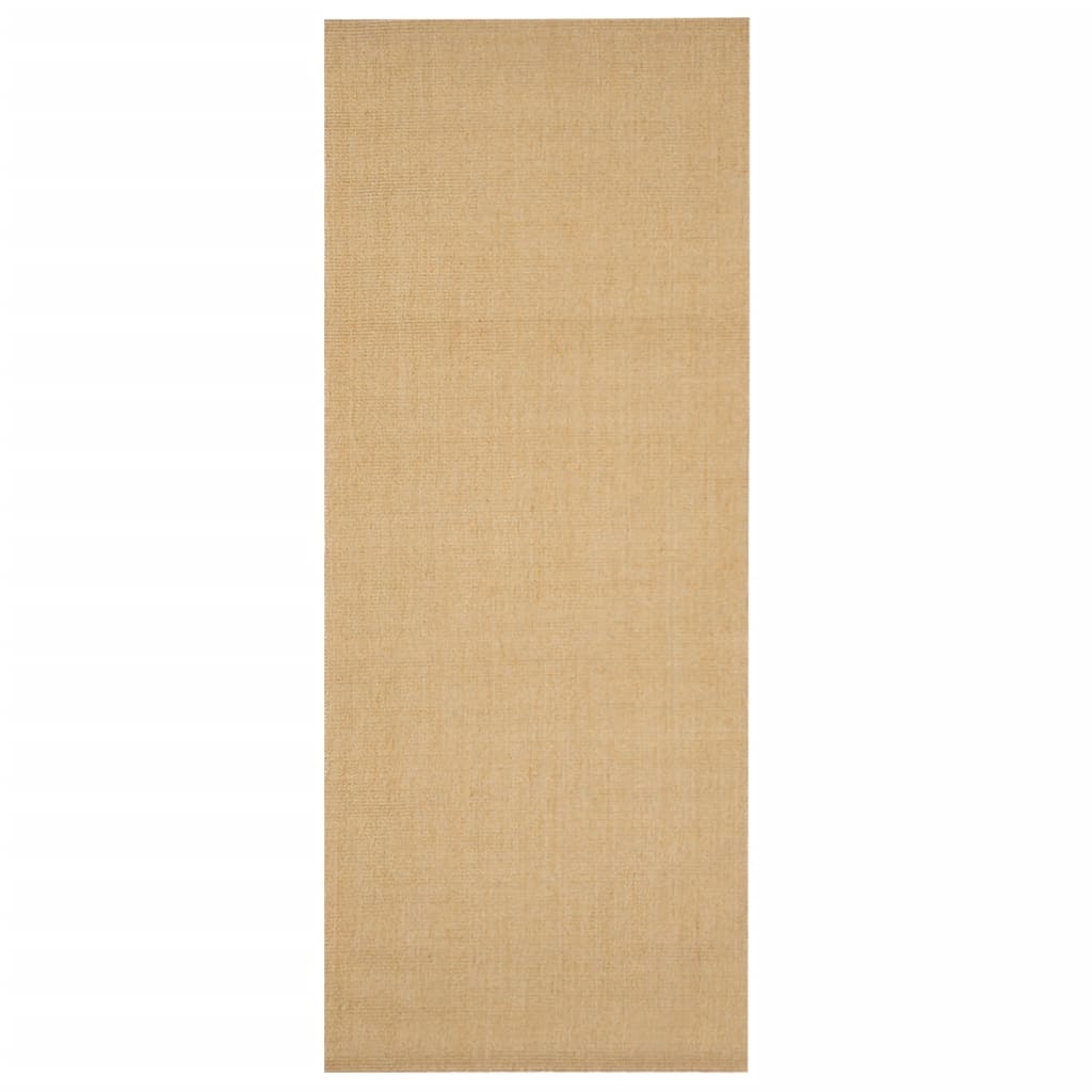 vidaXL Tapis en sisal naturel 80x200 cm