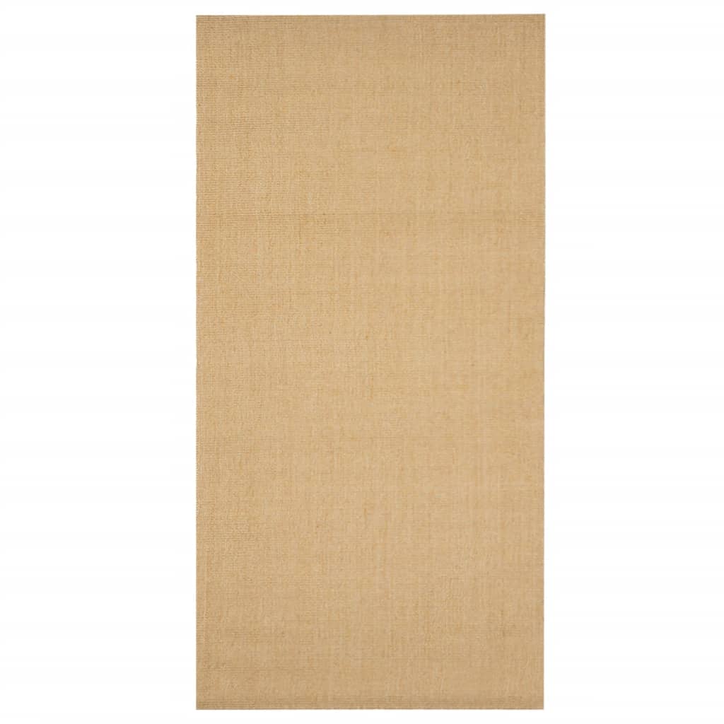 vidaXL Tapis en sisal naturel 100x200 cm