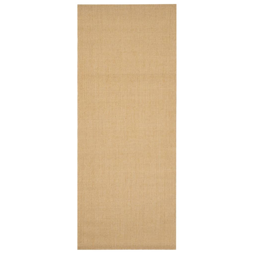 vidaXL Tapis en sisal naturel 100x250 cm