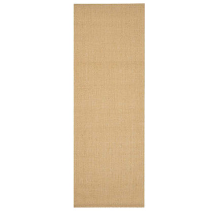 vidaXL Tapis en sisal naturel 100x300 cm