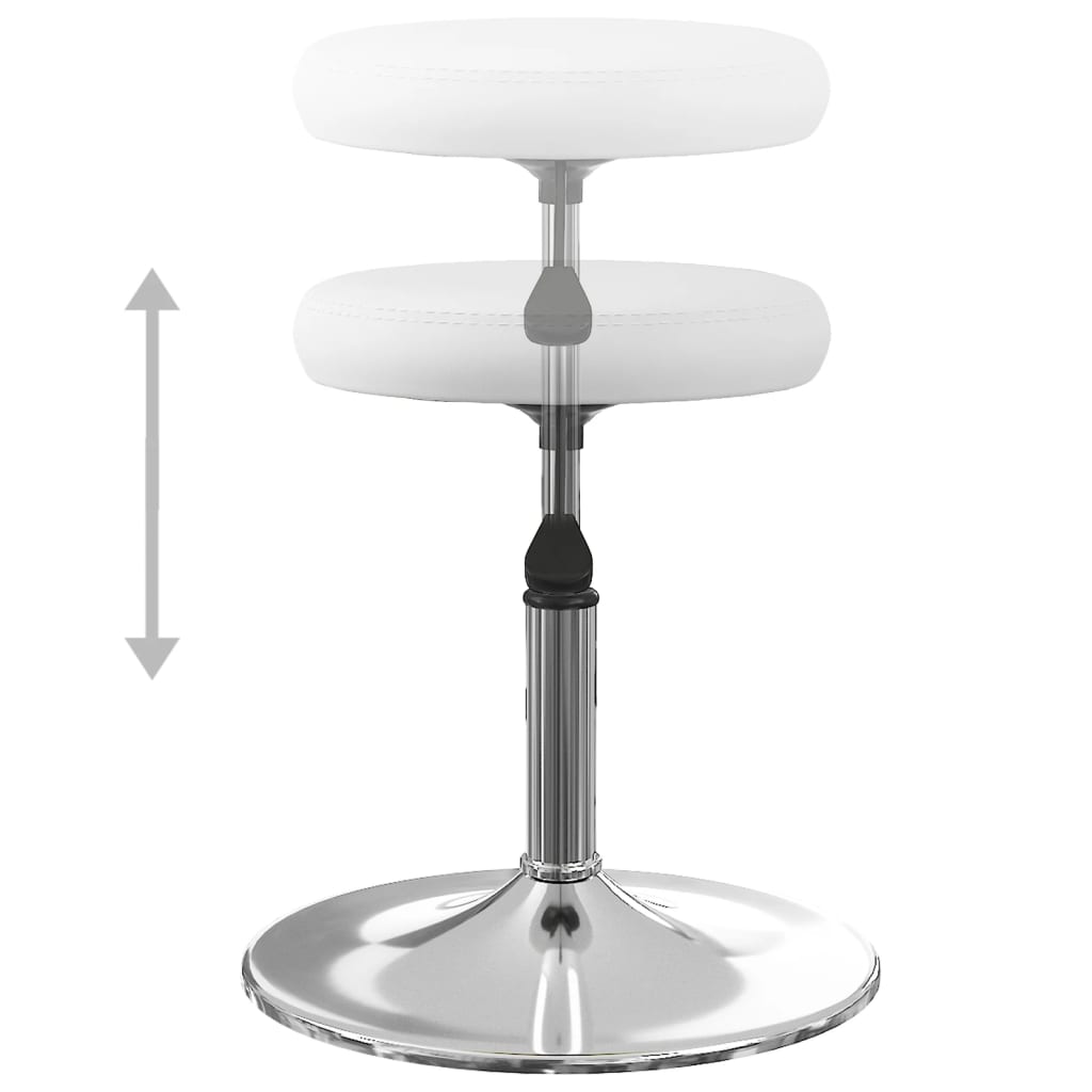 vidaXL Chaises de salle à manger 6 pcs Similicuir Blanc