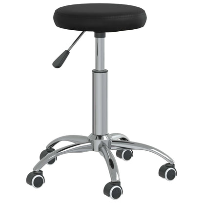 vidaXL Esszimmerstuhl Schwarz Kunstleder