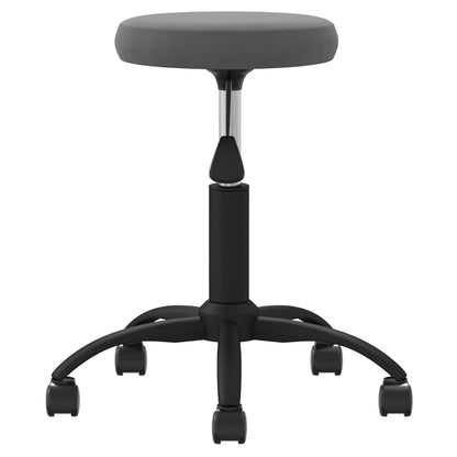 vidaXL Esszimmerstuhl Dunkelgrau Samt