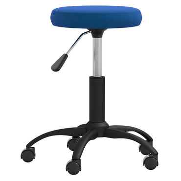 vidaXL Esszimmerstuhl Blau Samt