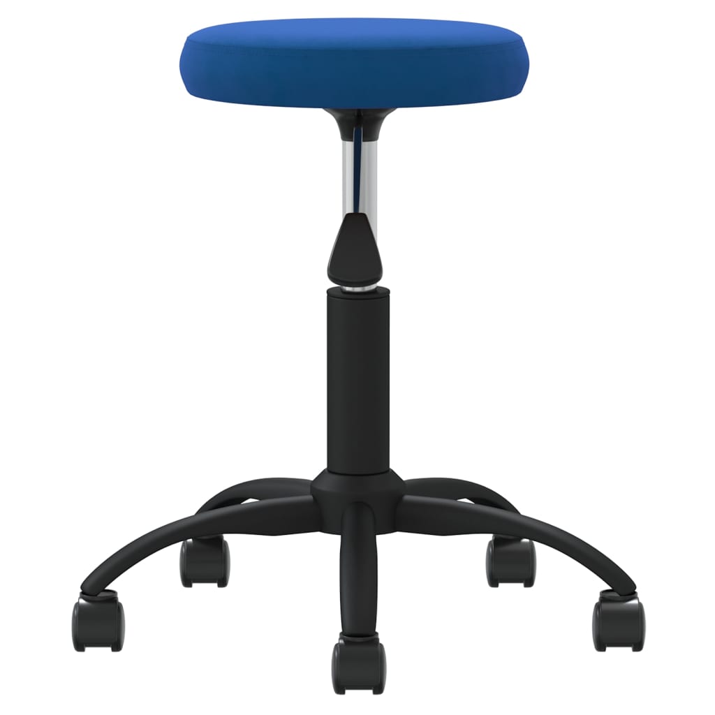 vidaXL Esszimmerstuhl Blau Samt