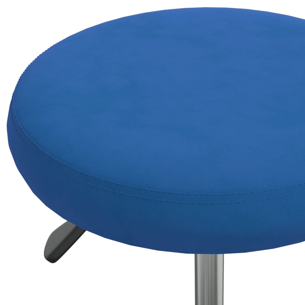 vidaXL Esszimmerstuhl Blau Samt