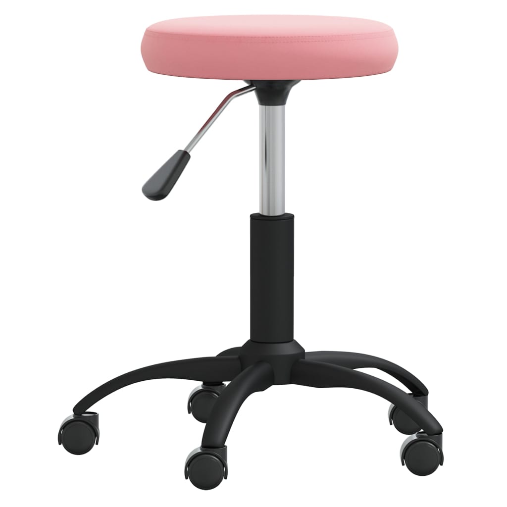 vidaXL Esszimmerstuhl Rosa Samt