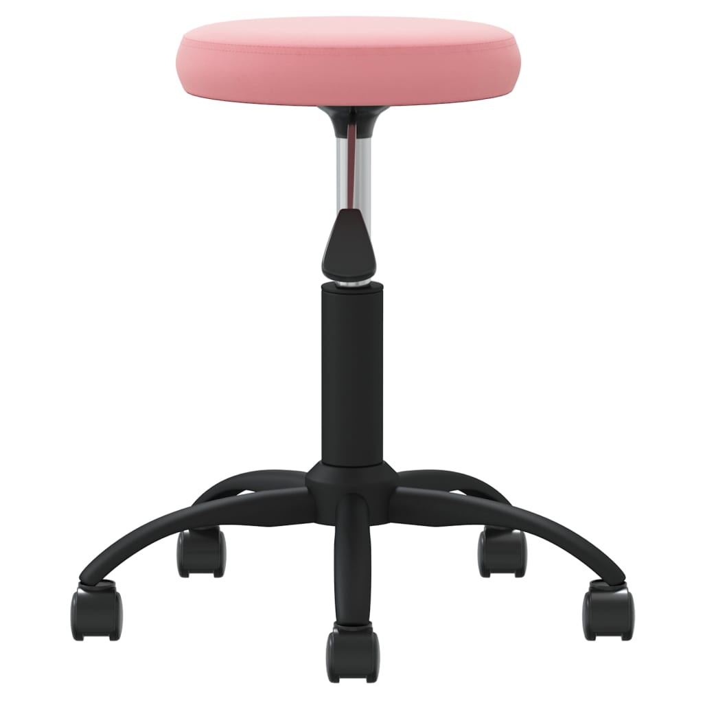 vidaXL Esszimmerstuhl Rosa Samt