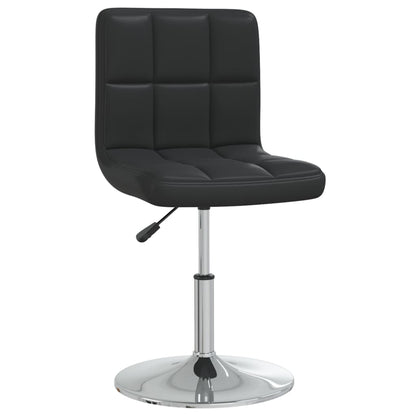 vidaXL Esszimmerstühle 6 Stk. Schwarz Kunstleder