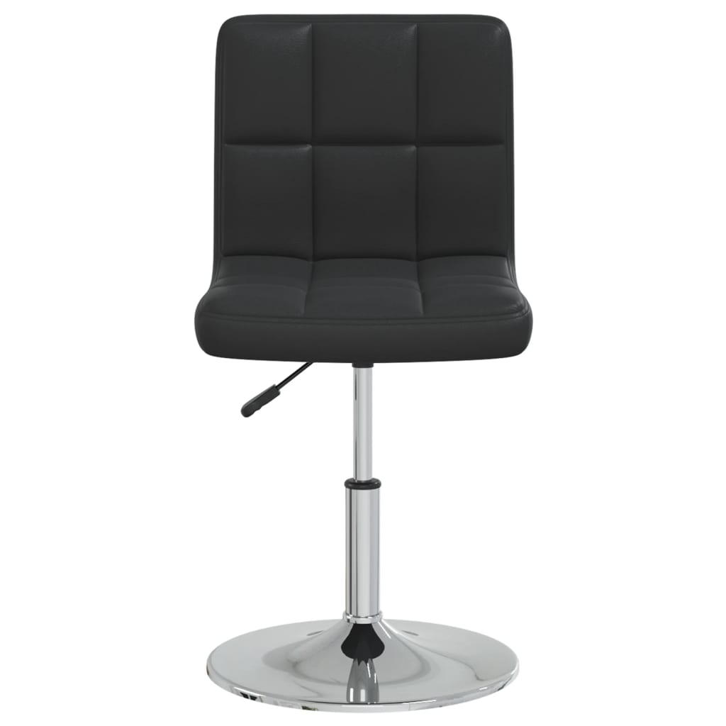vidaXL Esszimmerstühle 6 Stk. Schwarz Kunstleder