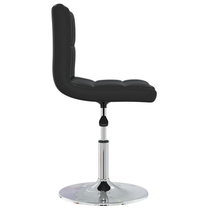 vidaXL Esszimmerstühle 6 Stk. Schwarz Kunstleder