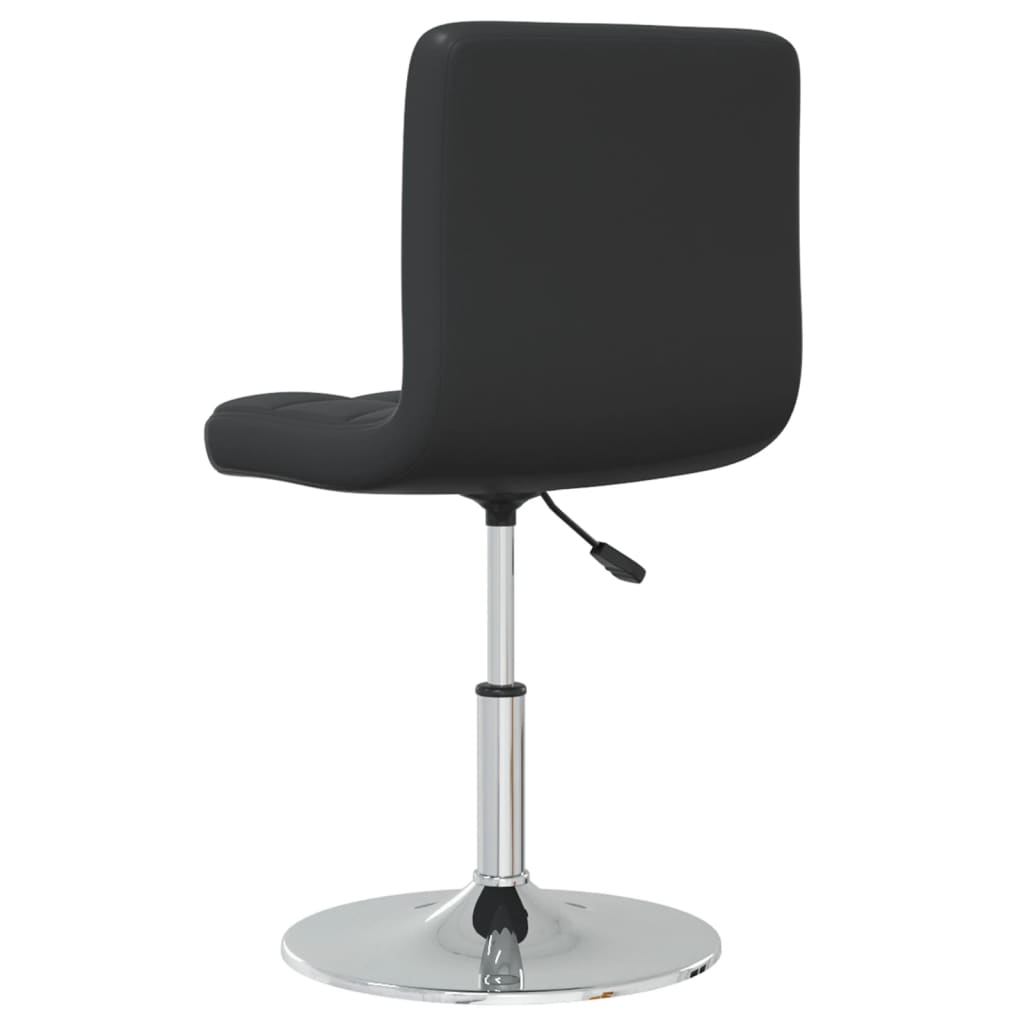 vidaXL Esszimmerstühle 6 Stk. Schwarz Kunstleder