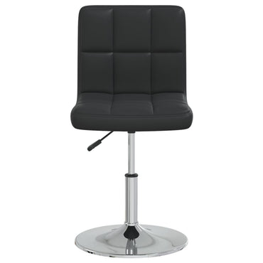 vidaXL Esszimmerstuhl Schwarz Kunstleder