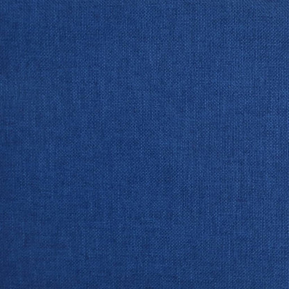 vidaXL Esszimmerstuhl Drehbar Blau Stoff