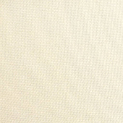 vidaXL Esszimmerstuhl Drehbar Creme Stoff