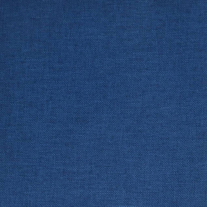 vidaXL Esszimmerstuhl Drehbar Blau Stoff