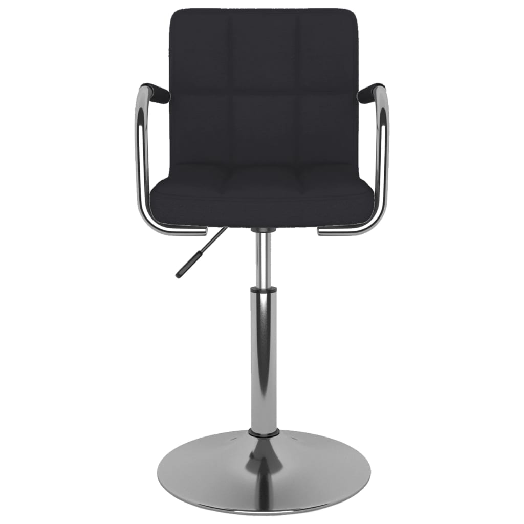 vidaXL Esszimmerstuhl Schwarz Stoff