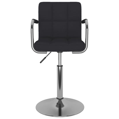 vidaXL Esszimmerstuhl Schwarz Stoff
