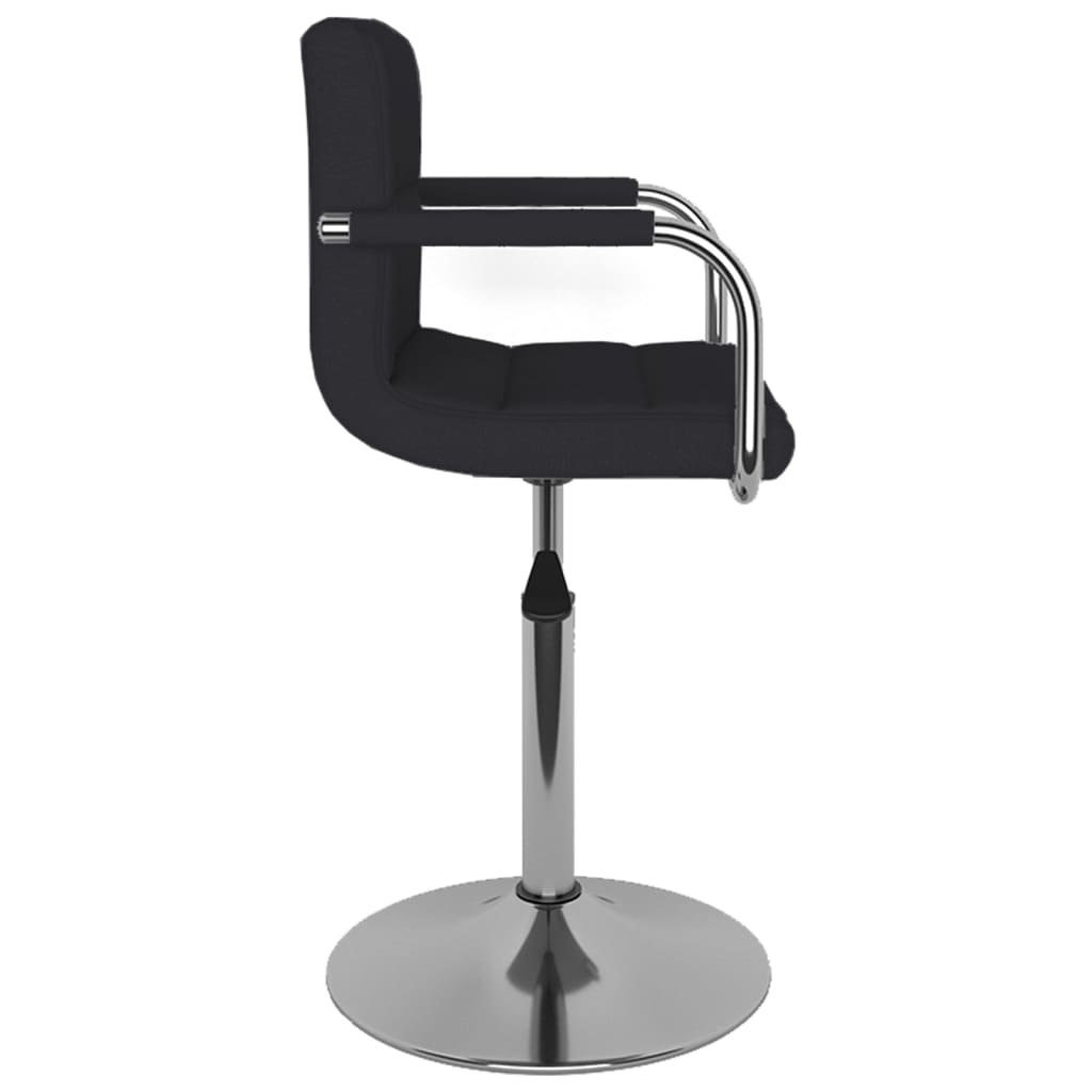 vidaXL Esszimmerstuhl Schwarz Stoff