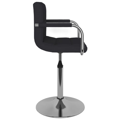 vidaXL Esszimmerstuhl Schwarz Stoff