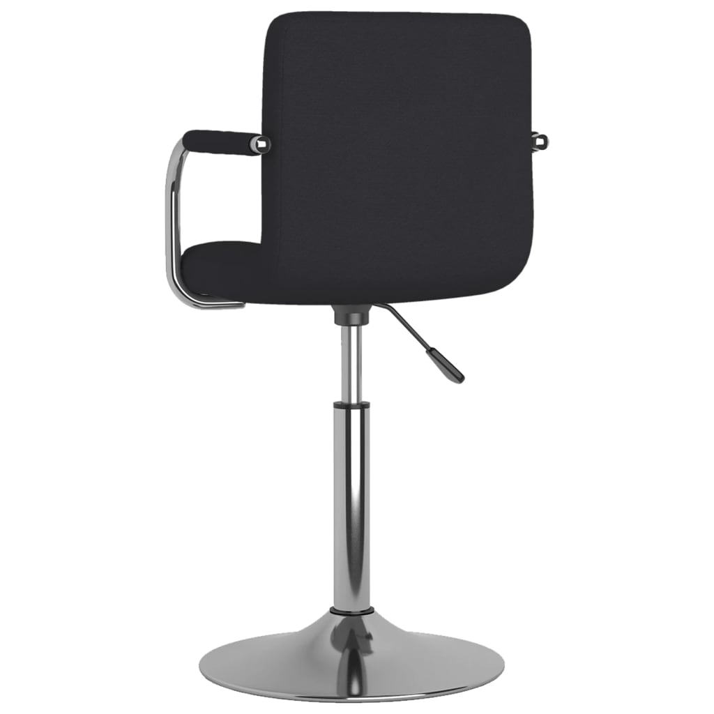 vidaXL Esszimmerstuhl Schwarz Stoff