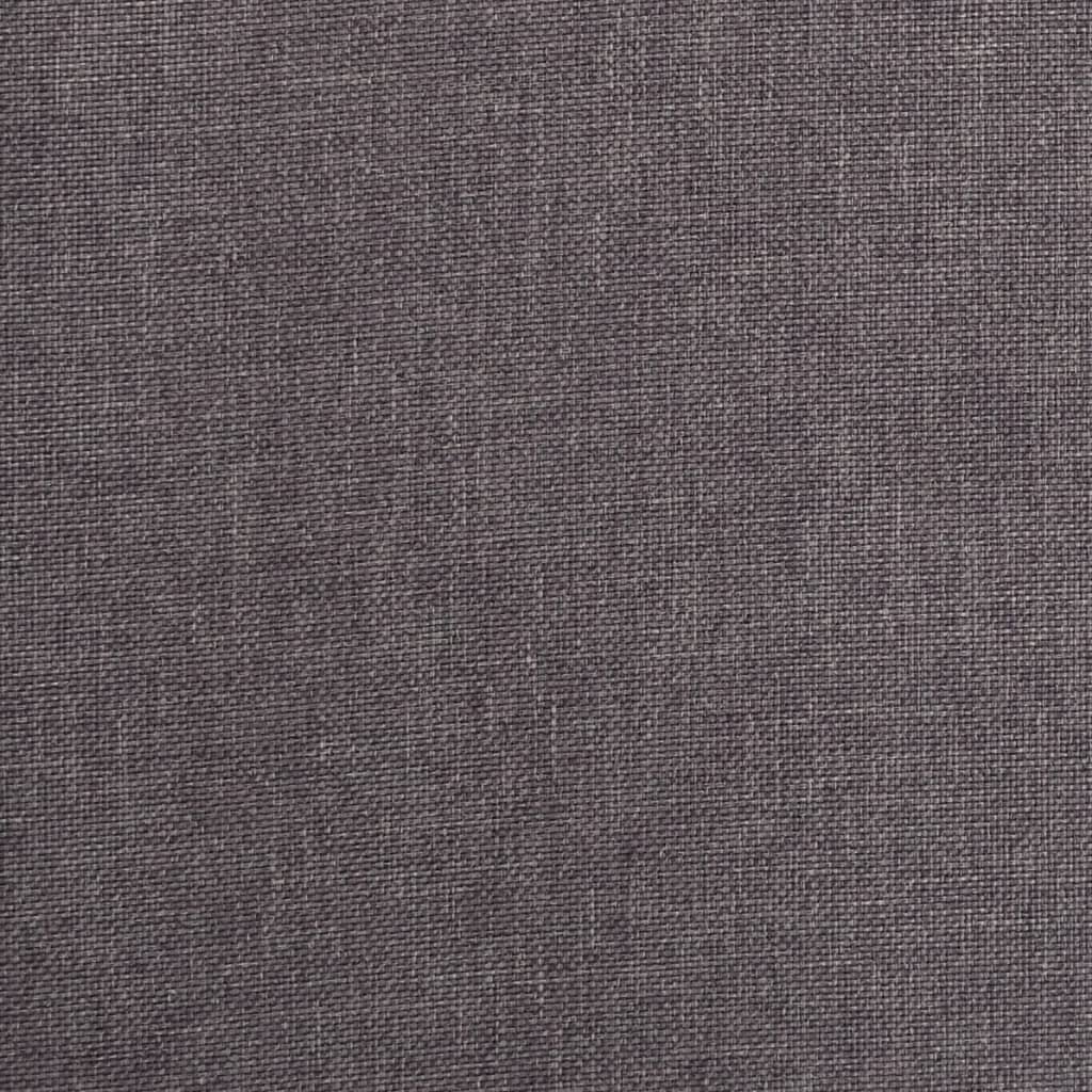 vidaXL Chaise de salle à manger Taupe Tissu