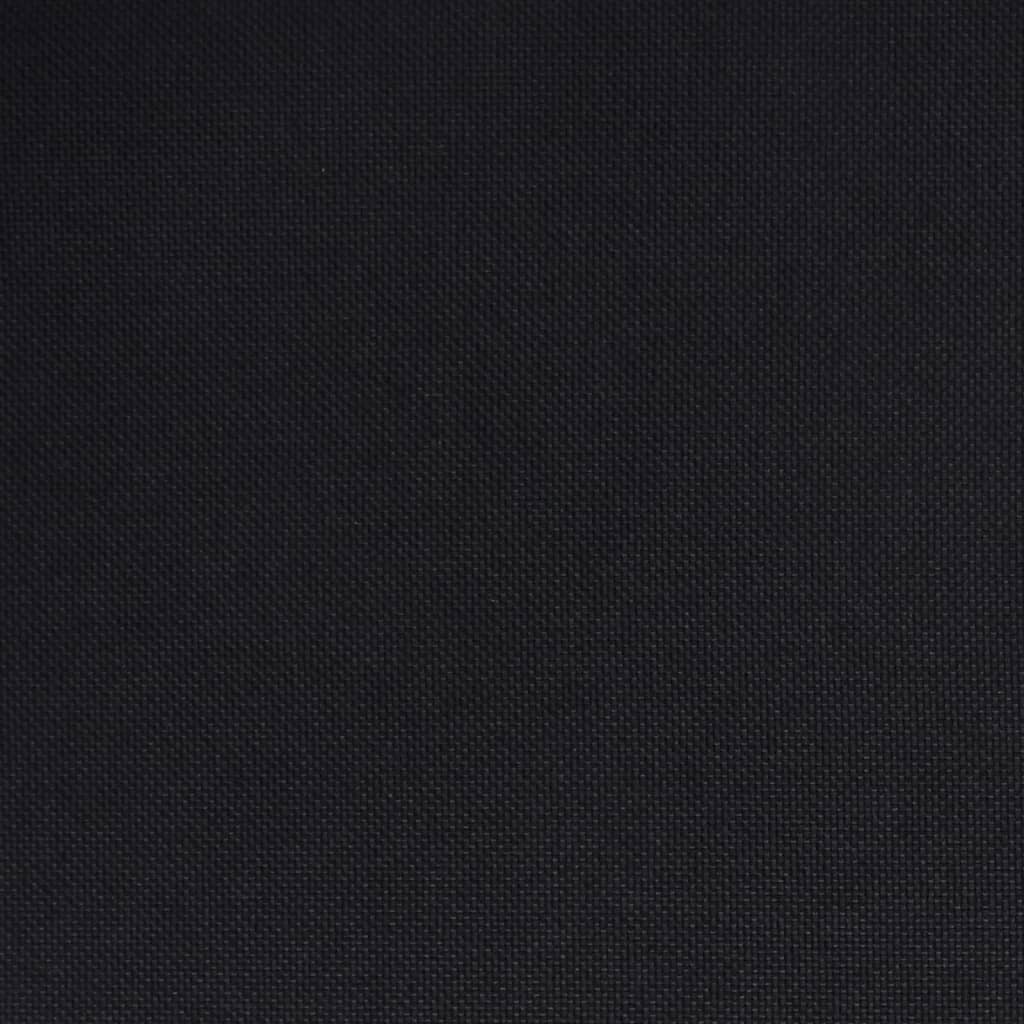 vidaXL Esszimmerstuhl Drehbar Schwarz Stoff