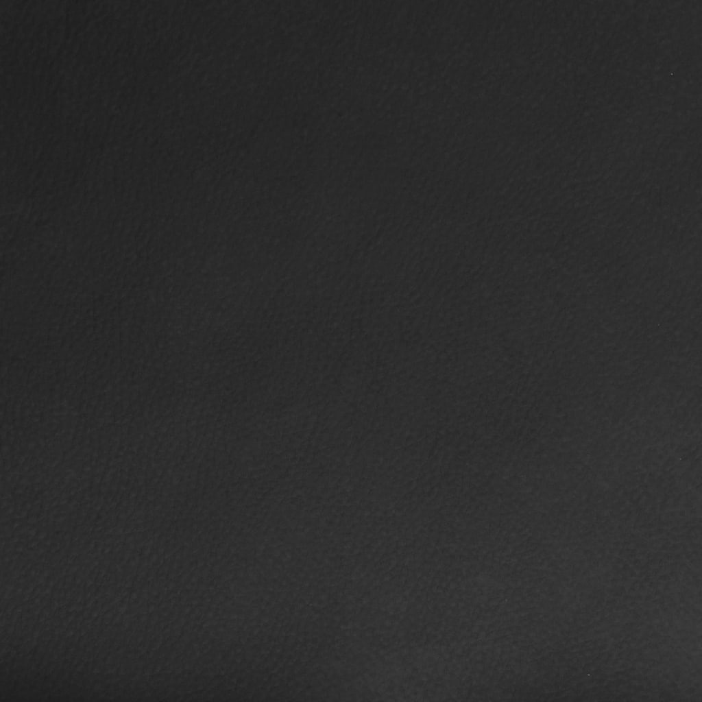 vidaXL Esszimmerstuhl Drehbar Schwarz Kunstleder