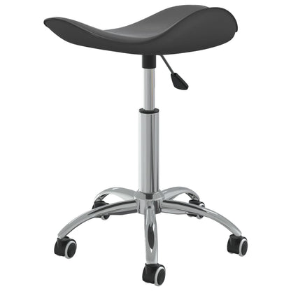 vidaXL Chaise de salle à manger pivotante gris similicuir