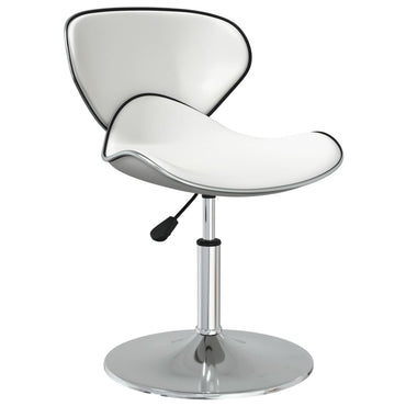 vidaXL Chaises de salle à manger 4 pcs Similicuir blanc