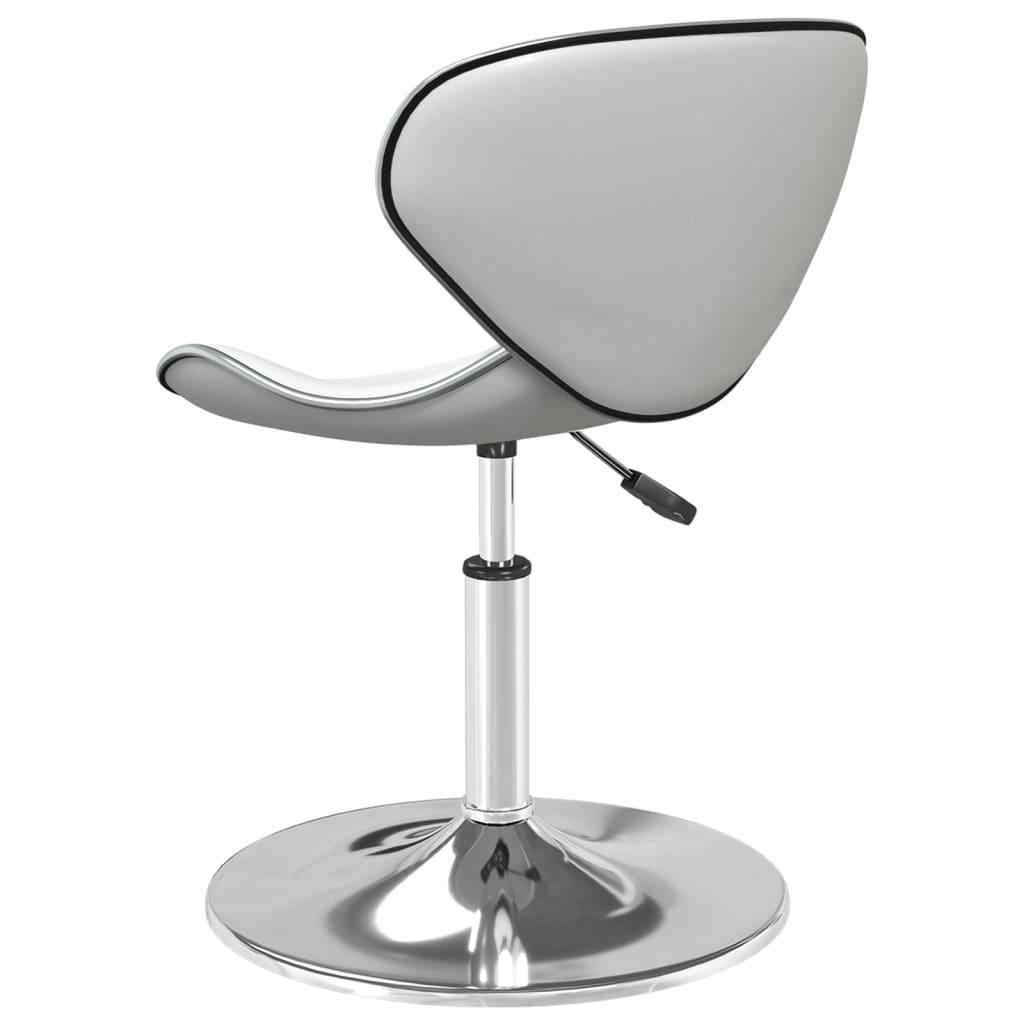 vidaXL Chaise de salle à manger similicuir blanc