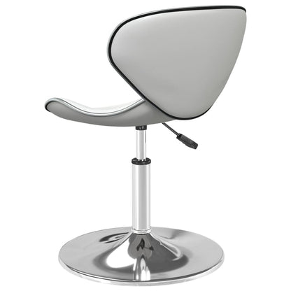 vidaXL Chaise de salle à manger similicuir blanc