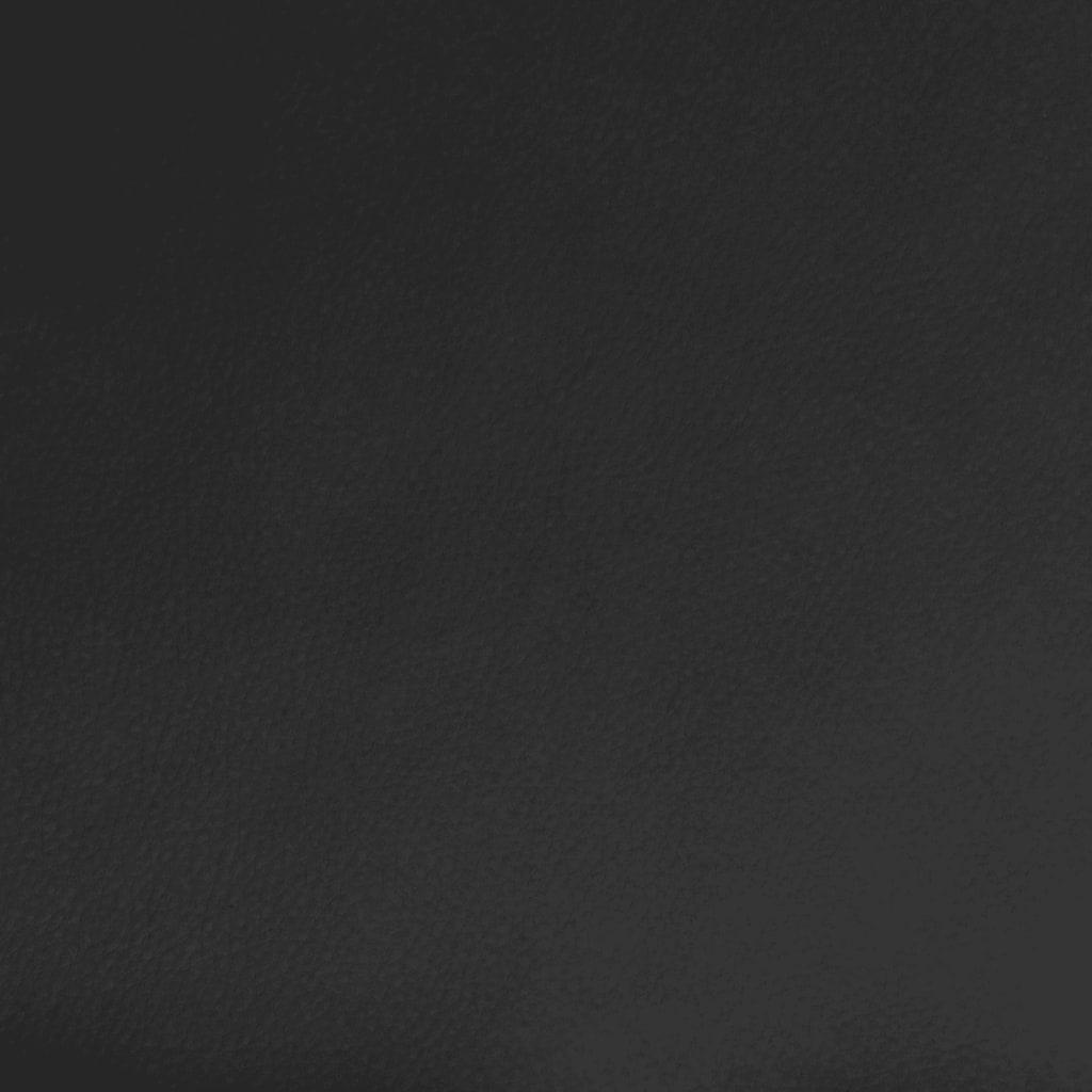 vidaXL Chaises de salle à manger pivotantes 4 pcs Similicuir Noir