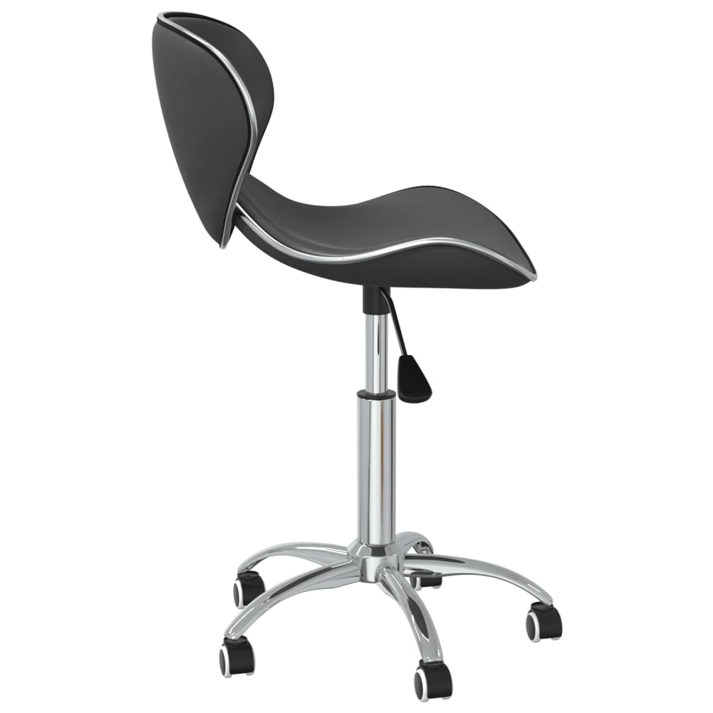 vidaXL Chaises de salle à manger pivotantes 4 pcs Gris Similicuir