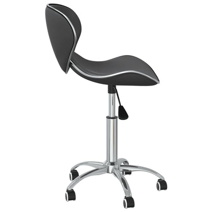 vidaXL Chaises de salle à manger pivotantes 4 pcs Gris Similicuir