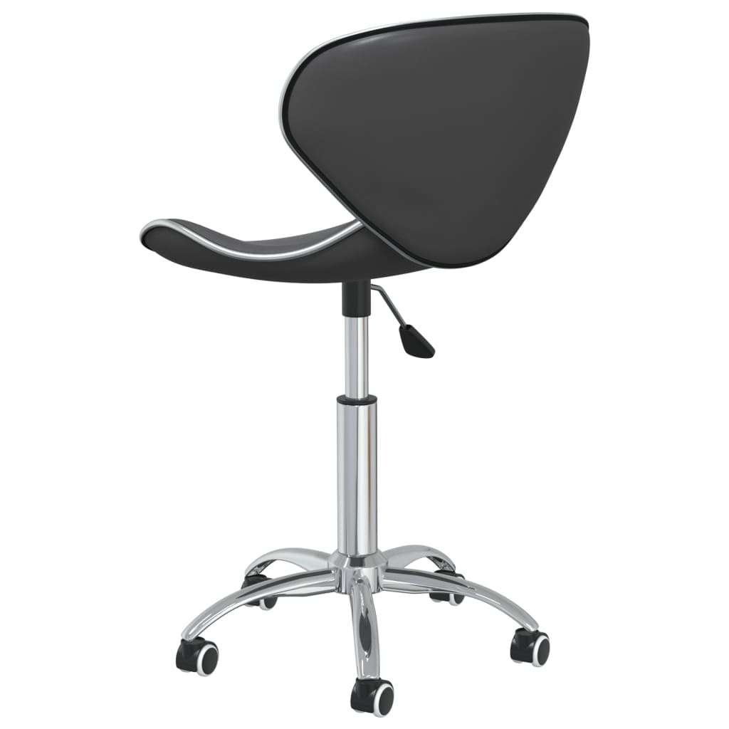 vidaXL Chaises de salle à manger pivotantes 4 pcs Gris Similicuir
