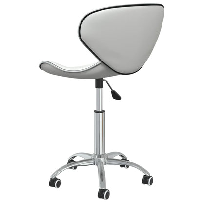 vidaXL Chaises de salle à manger pivotantes 6 pcs Blanches Similicuir