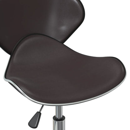 vidaXL Chaises de salle à manger 6 pcs pivotantes marron similicuir