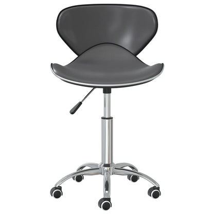 vidaXL Chaises de salle à manger 6 pcs. pivotantes gris similicuir