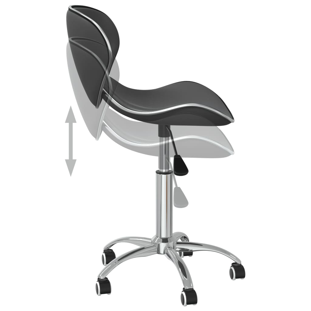 vidaXL Chaises de salle à manger 6 pcs. pivotantes gris similicuir