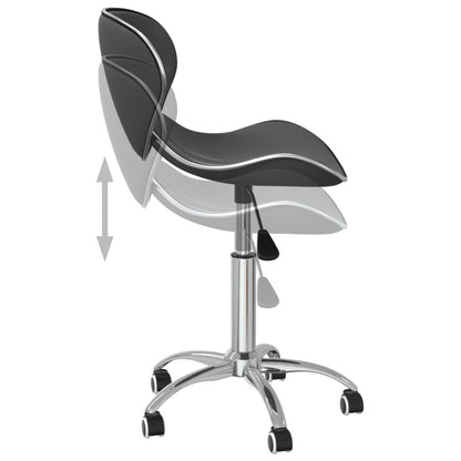 vidaXL Chaises de salle à manger 6 pcs. pivotantes gris similicuir